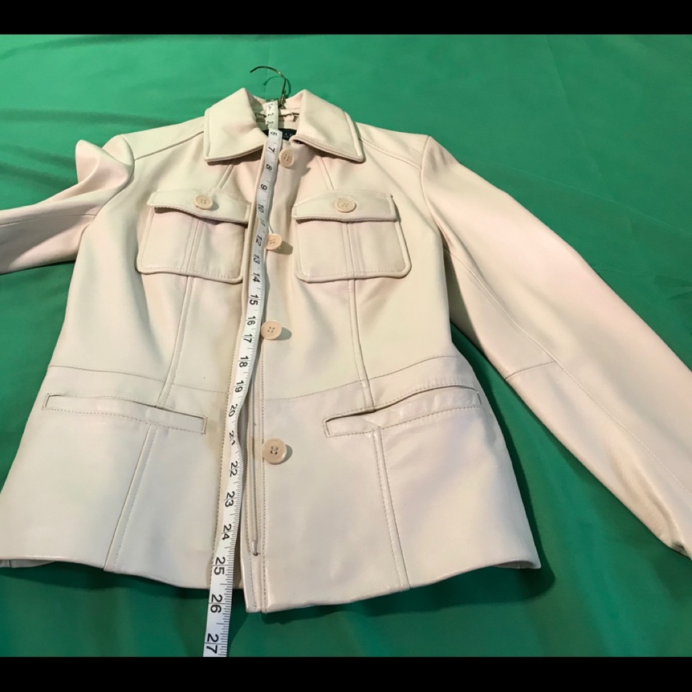 Kenneth Cole Reaction leather jacket - Picture 7 of 8
